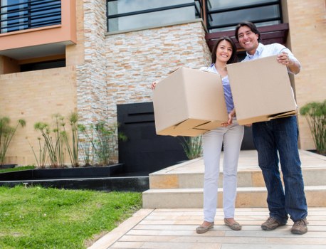 Careful loading of furniture for a Westminster apartment move